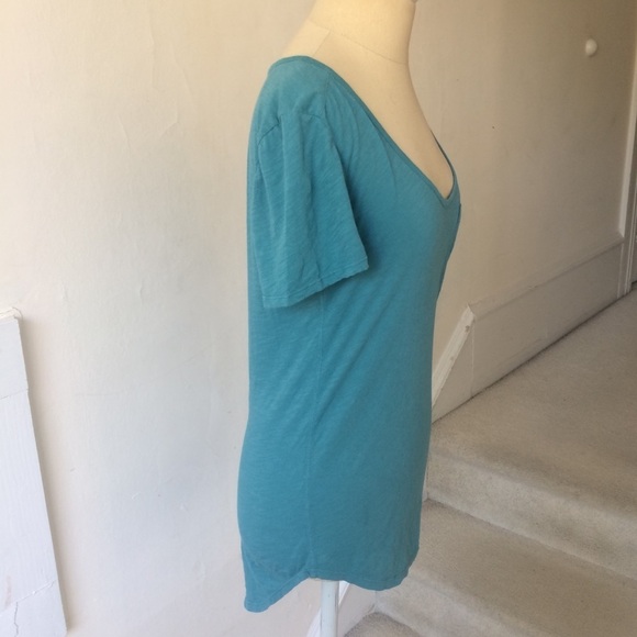 AG Adriano Goldschmied High Low Pocket Tee Shirt - Picture 4 of 7